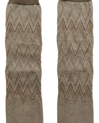 Missoni Missoni Sand Mens Chevron Dress Socks-