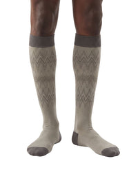 Missoni Missoni Taupe  Mens Chevron Dress Socks-M