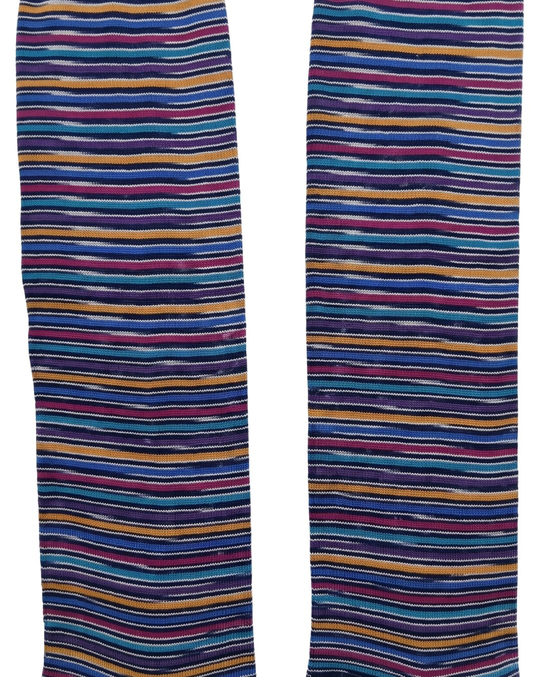 Missoni Missoni Multicolor Mens Multistripe Dress Socks-M