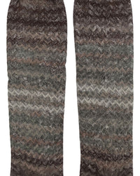 Missoni Missoni Brown Gradient Mens Chevron Dress Socks-M