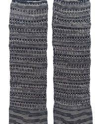 Missoni Missoni Black Steel Mens Waffle Dress Socks-M