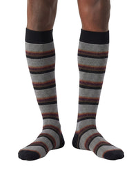 Missoni Missoni Black White  Mens Chevron Dress Socks-M