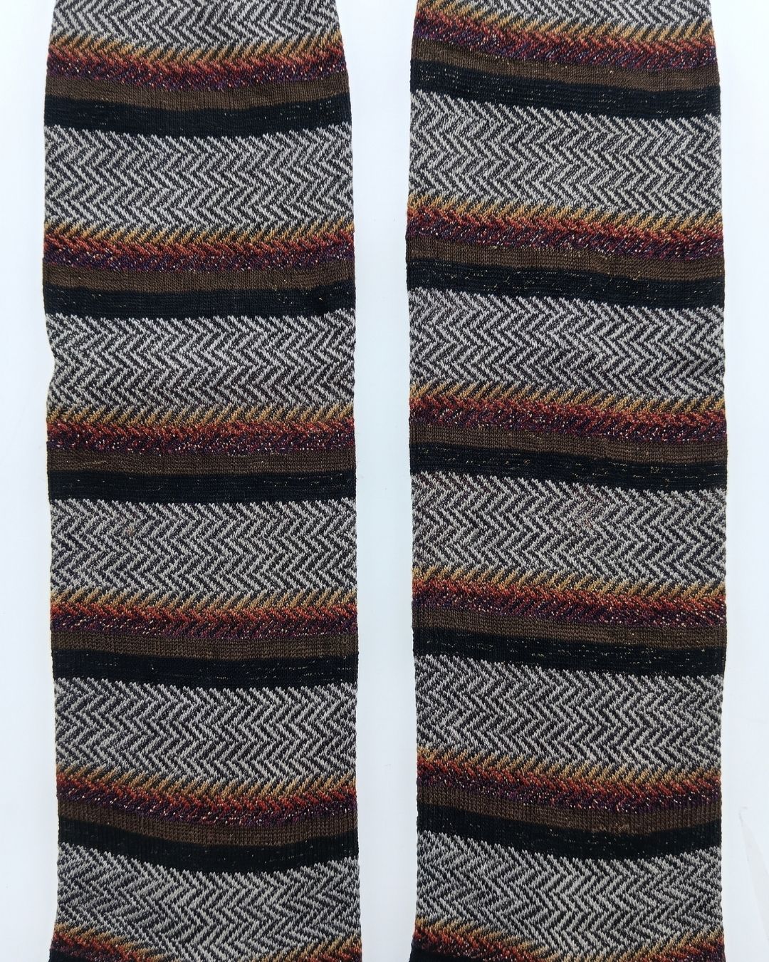 Missoni Missoni Black White  Mens Chevron Dress Socks-M