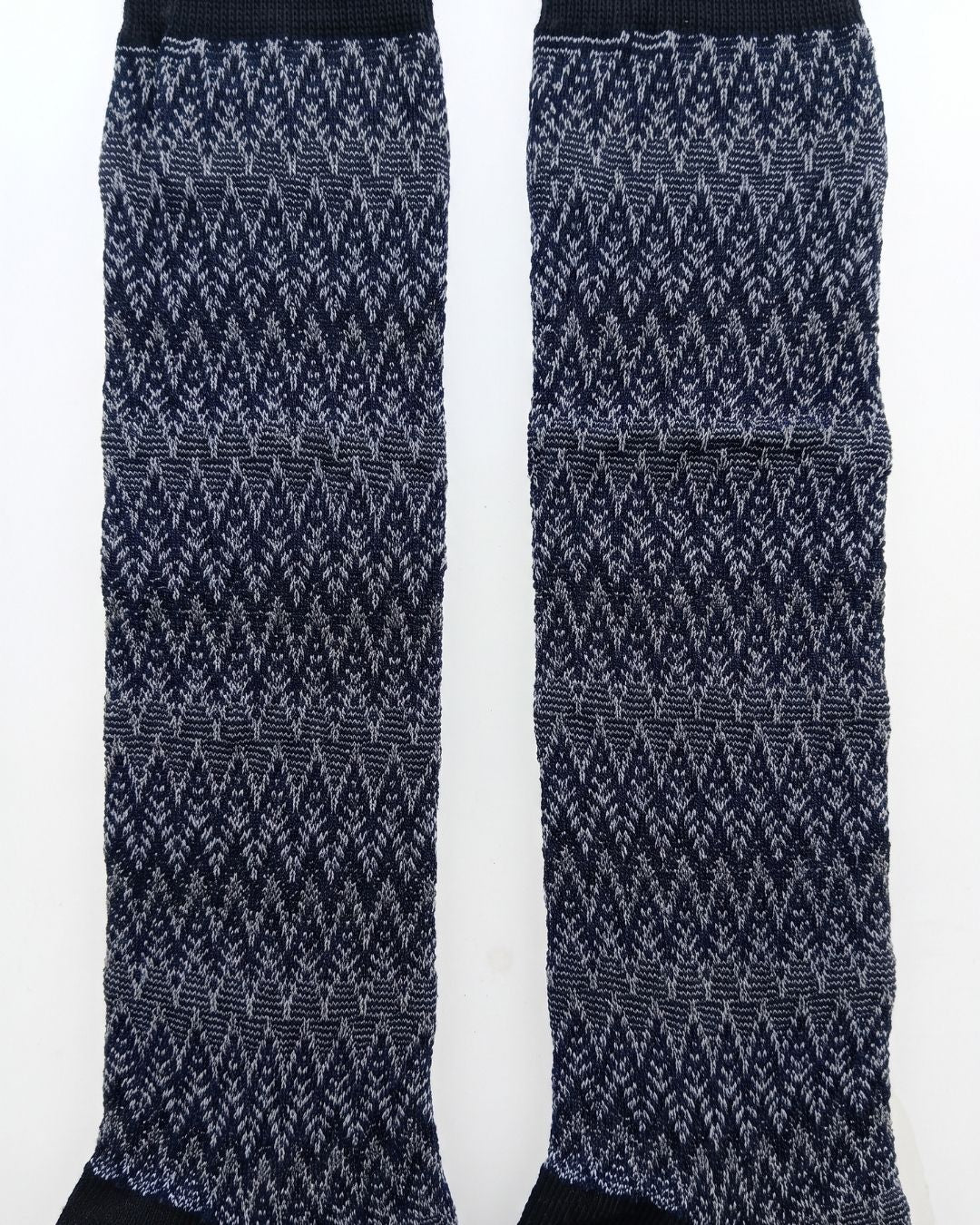 Missoni Missoni Sapphire Blue Mens Chevron Dress Socks-M