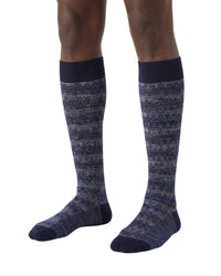 Missoni Missoni Sapphire Blue Mens Melange Dress Socks-