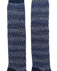 Missoni Missoni Sapphire Blue Mens Melange Dress Socks-