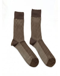 Missoni Missoni Camel Mens Waffle Crew  Socks-M