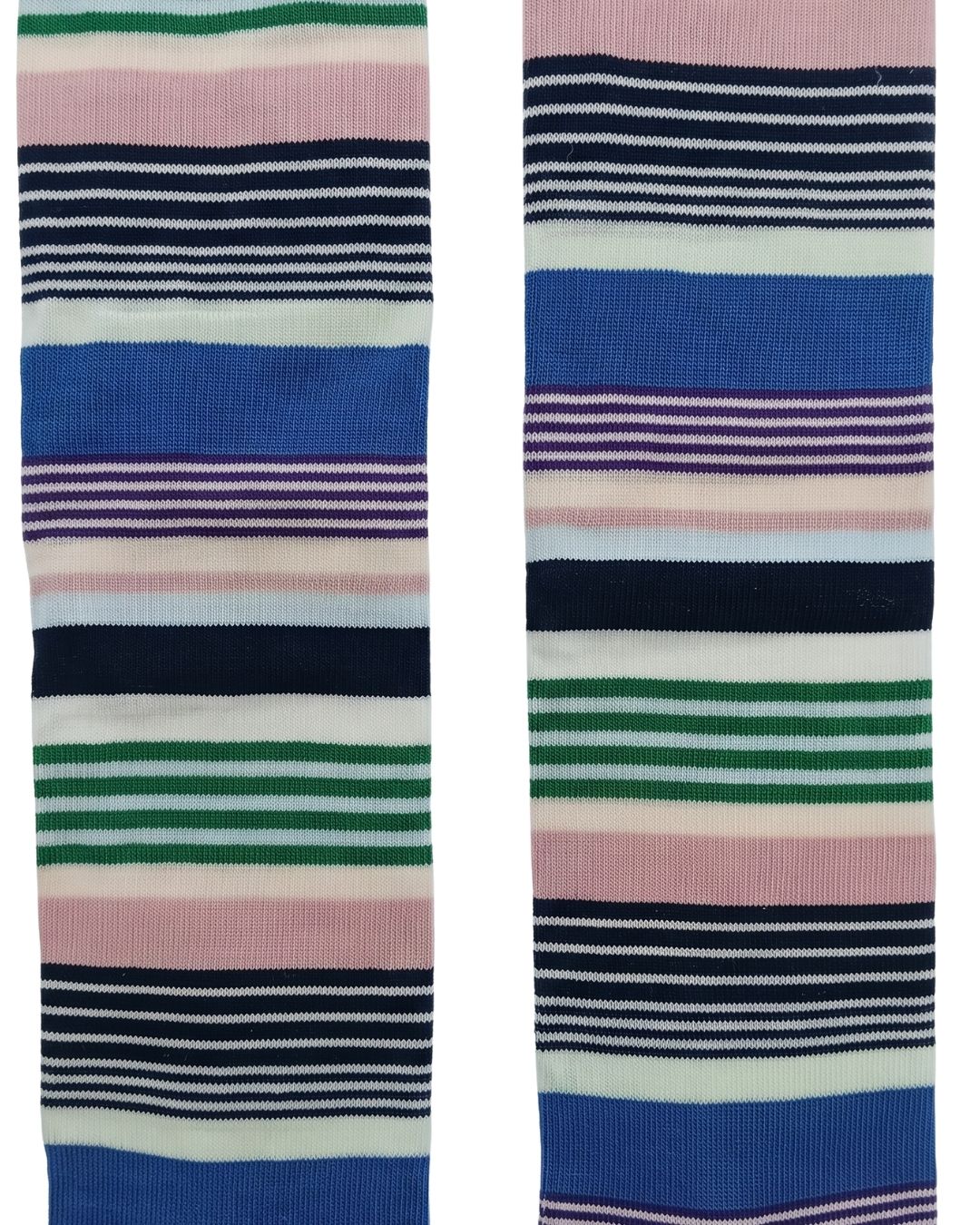 Missoni Missoni White Womens Multistripe Dress Socks-M