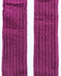 Missoni Missoni Fuschia Womens Ribbed Crew Socks-M