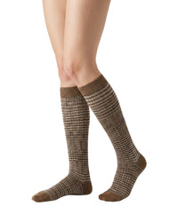 Missoni Missoni Taupe  Womens Waffle Dress Socks-L