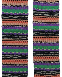Missoni Missoni Black Multi Metallic Womens Dress Socks-M