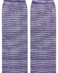 Missoni Missoni Metallic Lilac Womens Fine Stripe Socks-S