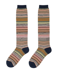 Missoni Missoni Lilac Womens Crew Socks-