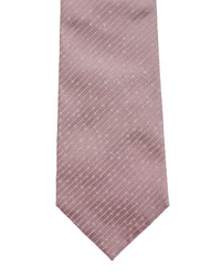 ARMANI COLLEZIONI Armani Collezioni Mens Dusty Pink Micro Dot Silk Neck Tie