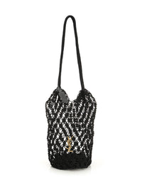 Saint Laurent Saint Laurent Women Crochet Hobo Bag