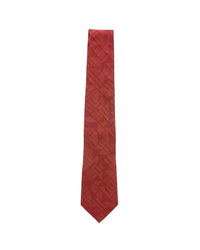 ARMANI COLLEZIONI Armani Collezione Mens Red Tonal Diamond Neck Tie