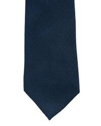 ARMANI COLLEZIONI Armani Collezioni Mens Navy Blue Tonal Textured Neck Tie
