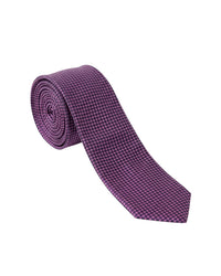 ARMANI COLLEZIONI Armani Collezioni Mens Purple Micro Dot Silk Neck Tie