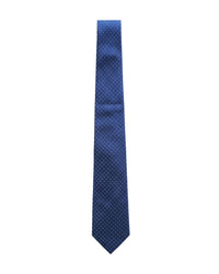 ARMANI COLLEZIONI Armani Collezione Mens Blue / White Micro Dot Neck Tie