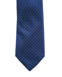 ARMANI COLLEZIONI Armani Collezione Mens Blue / White Micro Dot Neck Tie