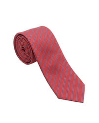 ARMANI COLLEZIONI Armani Collezione Mens Red / Blue Diagonal Stripe Neck Tie