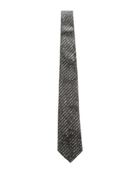 ARMANI COLLEZIONI Armani Collezioni Mens Gray / Sage Dash Silk Neck Tie
