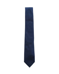 ARMANI COLLEZIONI Armani Collezione Mens Navy Blue Tonal Textured Neck Tie