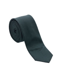 ARMANI COLLEZIONI Armani Collezione Mens Dark Green Tonal Textured Neck Tie