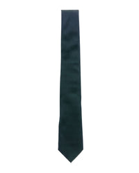 ARMANI COLLEZIONI Armani Collezione Mens Dark Green Tonal Textured Neck Tie