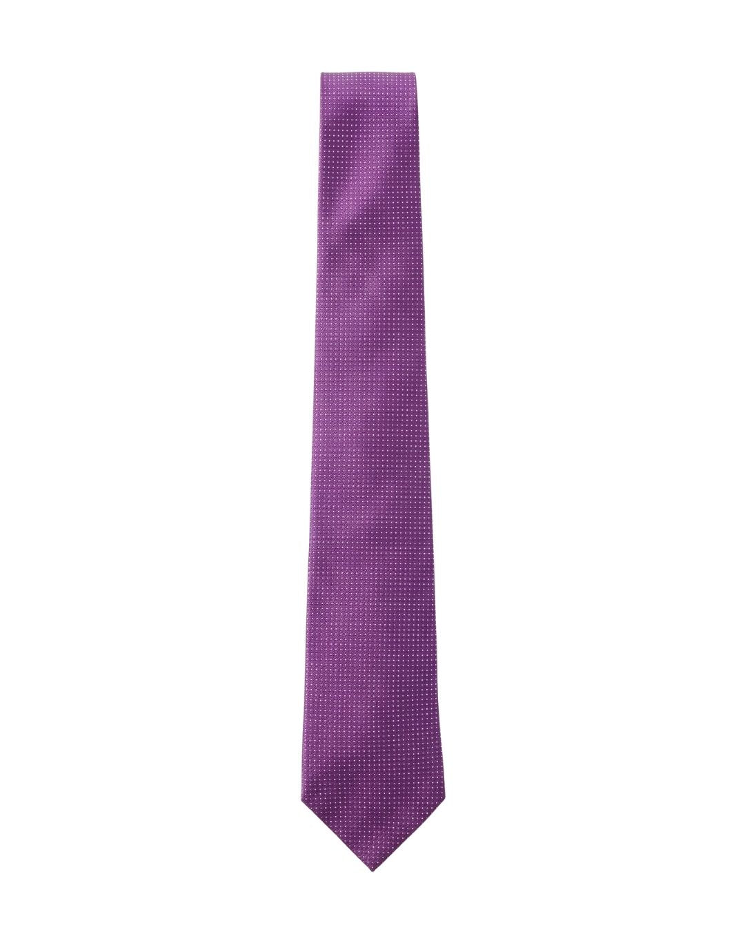 ARMANI COLLEZIONI Armani Collezioni Mens Purple Micro Dot Neck Tie