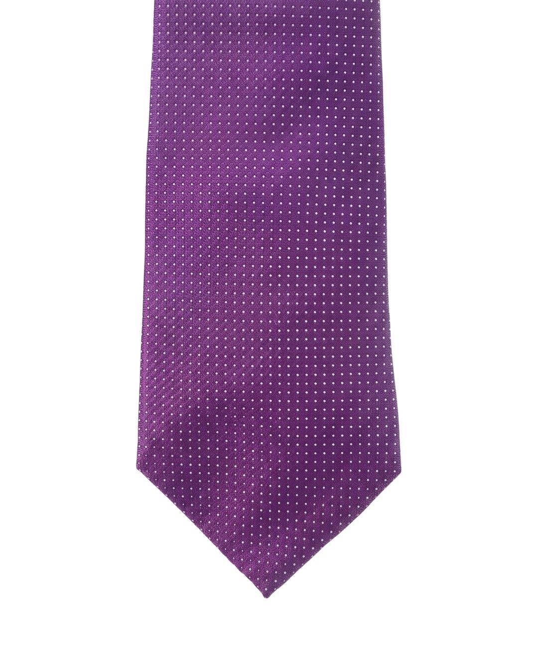 ARMANI COLLEZIONI Armani Collezioni Mens Purple Micro Dot Neck Tie