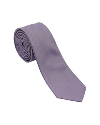 ARMANI COLLEZIONI Armani Collezioni Mens Lavender Tonal Textured Neck Tie