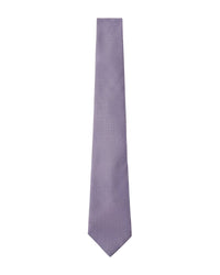 ARMANI COLLEZIONI Armani Collezioni Mens Lavender Tonal Textured Neck Tie