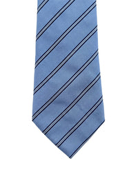 ARMANI COLLEZIONI Armani Collezione Mens Light Blue / Navy Diagonal Stripe Neck Tie