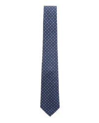 ARMANI COLLEZIONI Armani Collezione Mens Navy Blue / White Diamond Dot Neck Tie