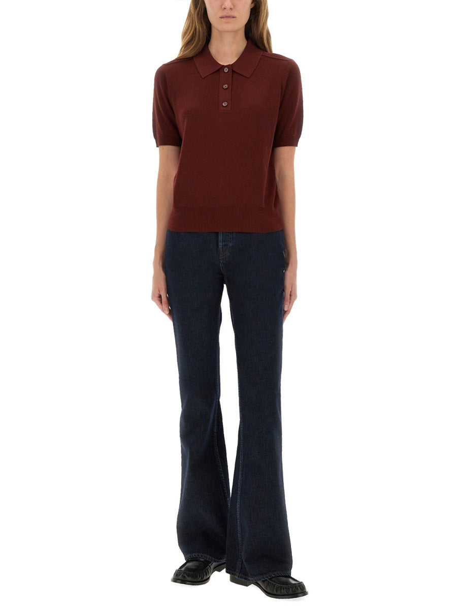 Burberry Women Wool Polo.