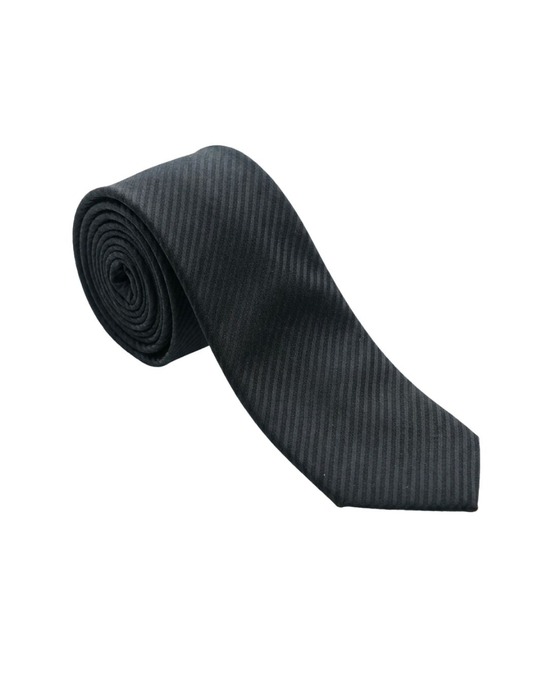 ARMANI COLLEZIONI Armani Collezioni Mens Dark Teal Tonal Stripe Silk Neck Tie