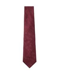ARMANI COLLEZIONI Armani Collezioni Mens Burgundy Abstract Silk Neck Tie