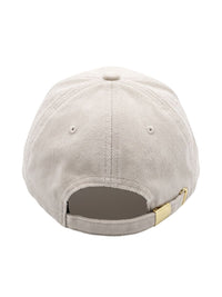 Versace Jeans Couture Women's White Gold Crest Baseball Cap