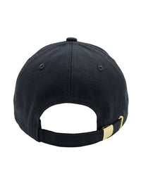 Versace Jeans Couture Women's Black Gold Logo Baseball Cap