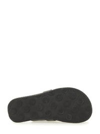 Moschino Women Sabot With Logo Lettering