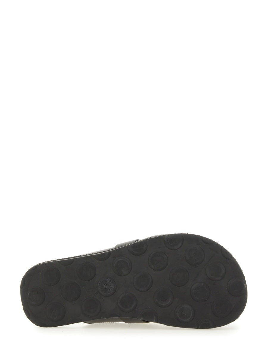 Moschino Women Sabot With Logo Lettering