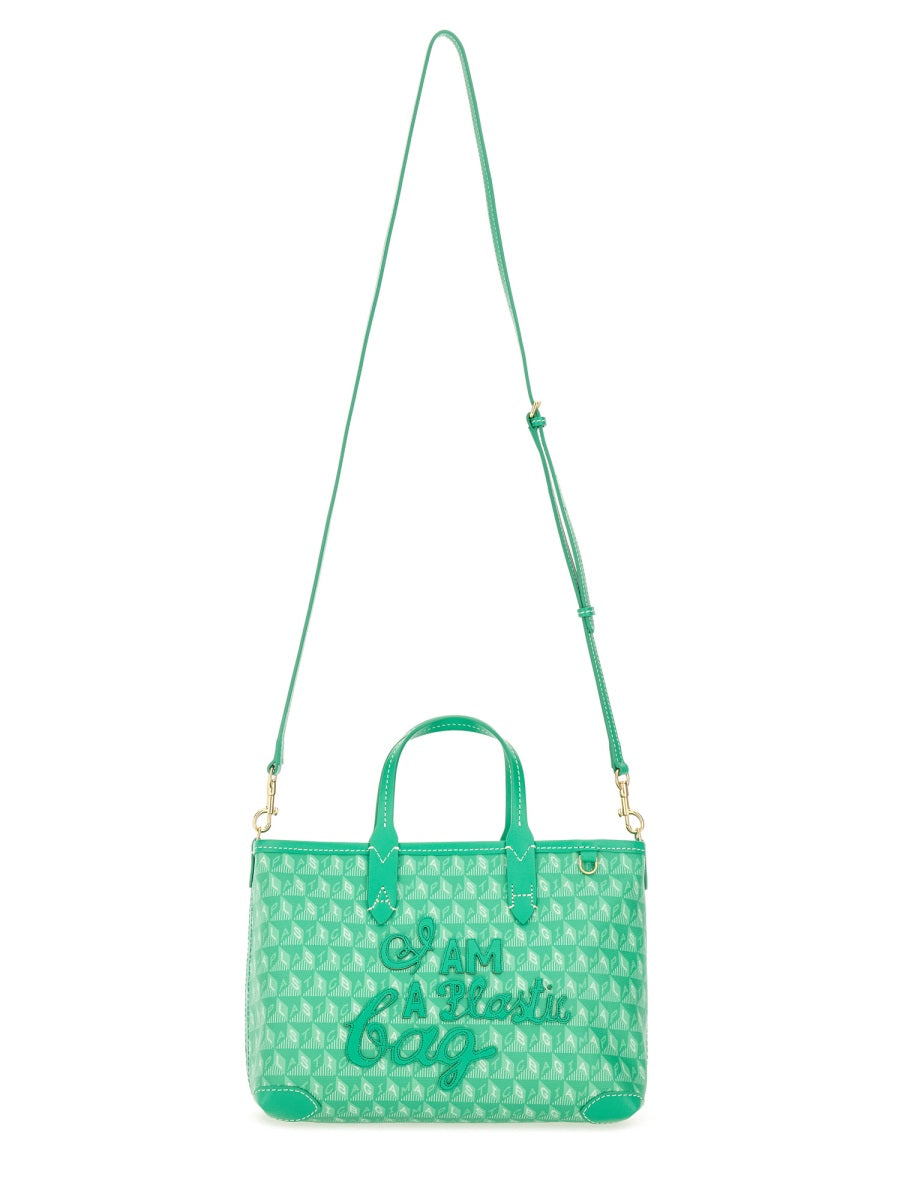 ANYA HINDMARCH Anya Hindmarch Women Xs Tote Bag With "I Am A Plastic Bag" Pattern