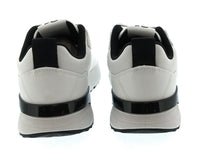 Versace Jeans Couture Women's White Gold Baroque Logo Sneakers