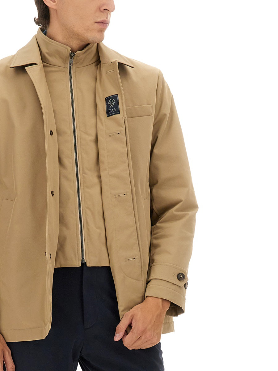 Fay Men "Morning" Double Front Jacket