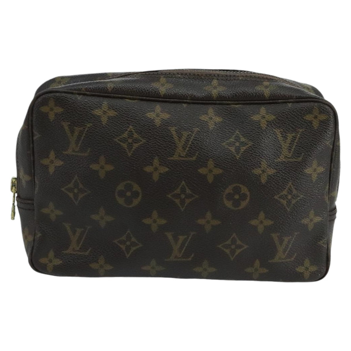 Louis Vuitton Trousse De Toilette Brown Canvas Clutch Bag (Pre-Owned)