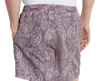 Brunello Cucinelli Washed Paisley Print Drawstring Swim Shorts