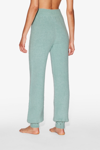 La Perla Alpaca Blend Trousers In Almond Green Cfi0056130