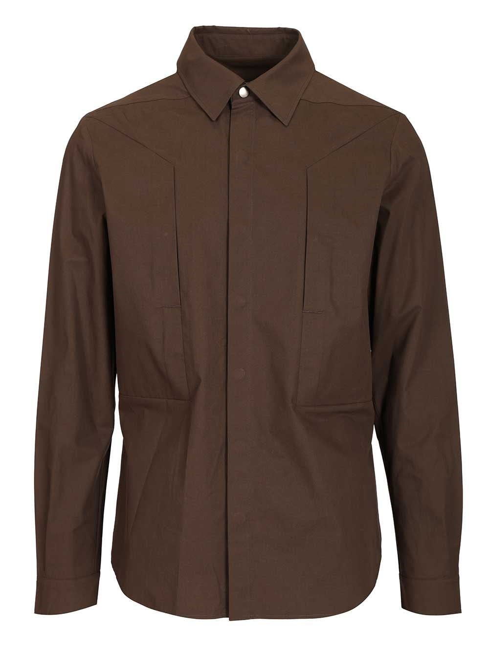 Rick Owens Men Fogpocket Outershirt