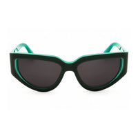 Off-White Off-White Sunglasses Cat Eye Full Rim, Green Frame and Grey Lens SEWARD1165707